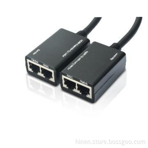 HDMI Extenderuses extend the HDTV display up to 30 meters for 1080p